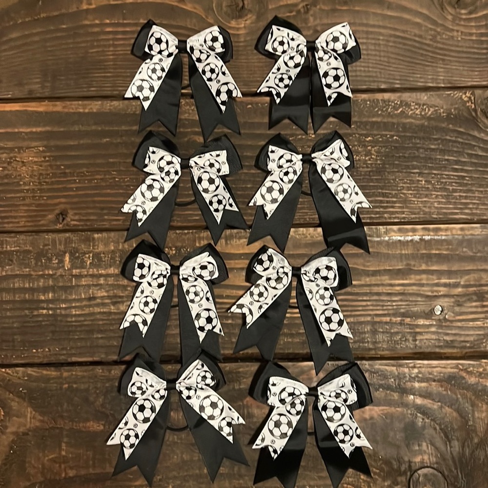 Girls SOCCER Bows